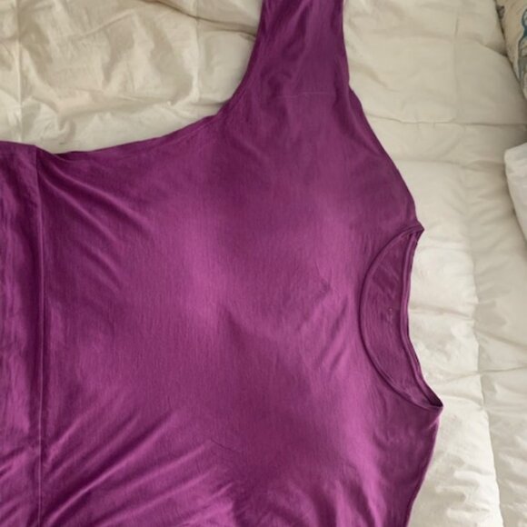 Eileen Fisher fine silk and cotton crop top. Size L - Picture 4 of 5